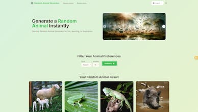 Random Animal Generator gallery image