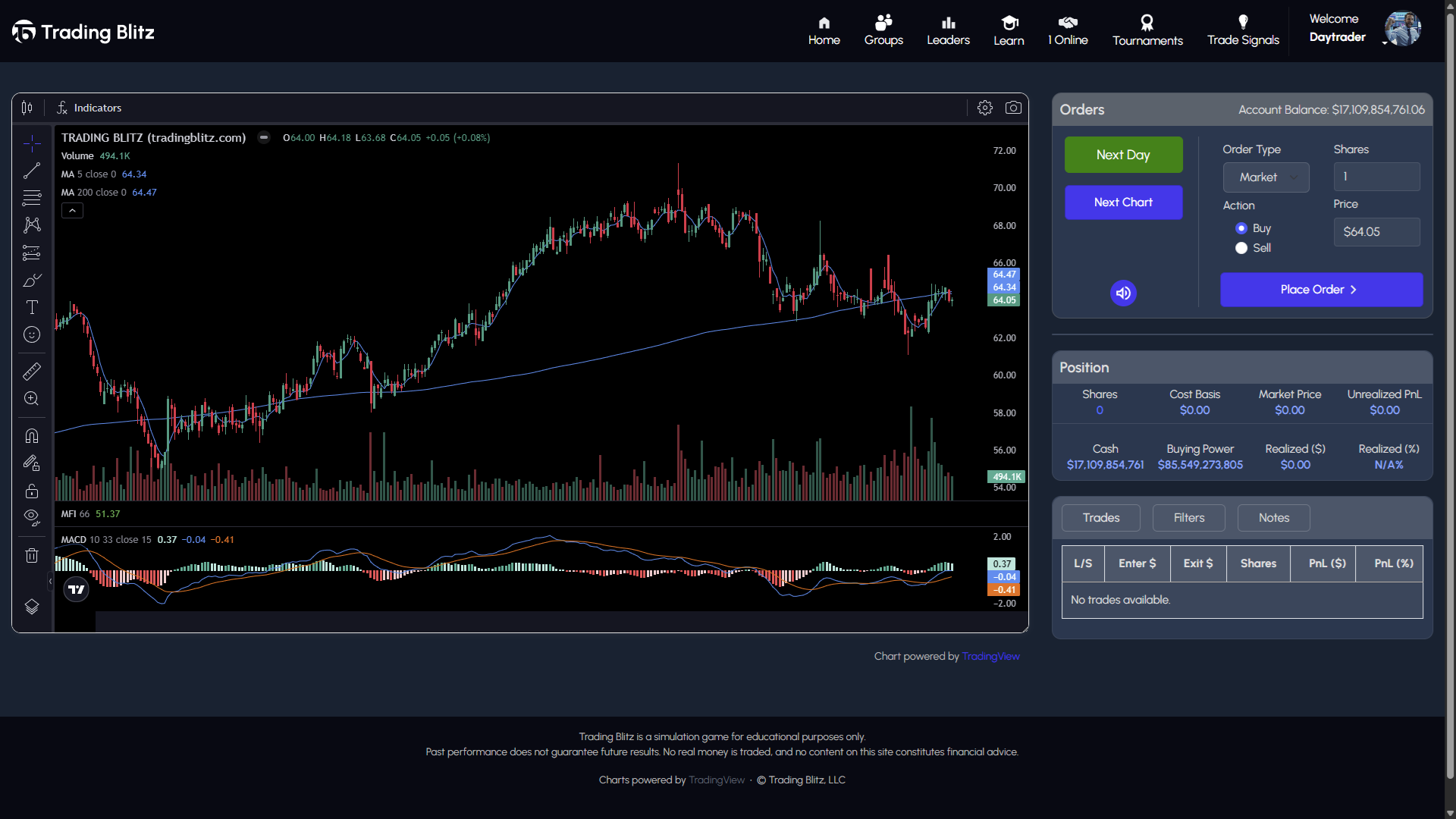Trading Blitz—2P Trading Simulator Game gallery image