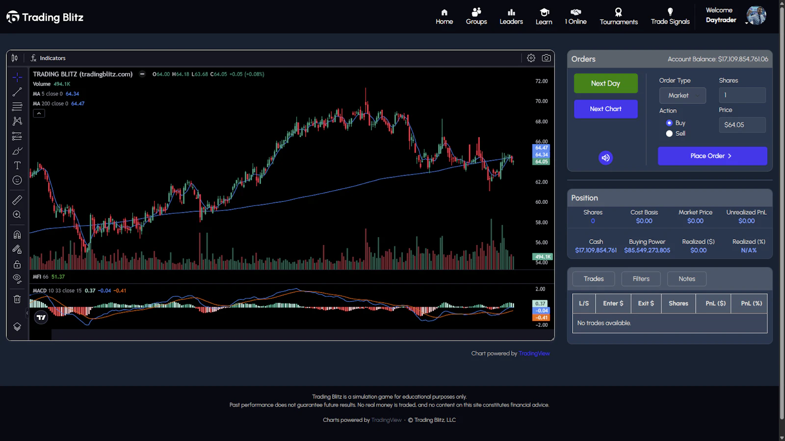 Trading Blitz—2P Trading Simulator Game screenshot 3