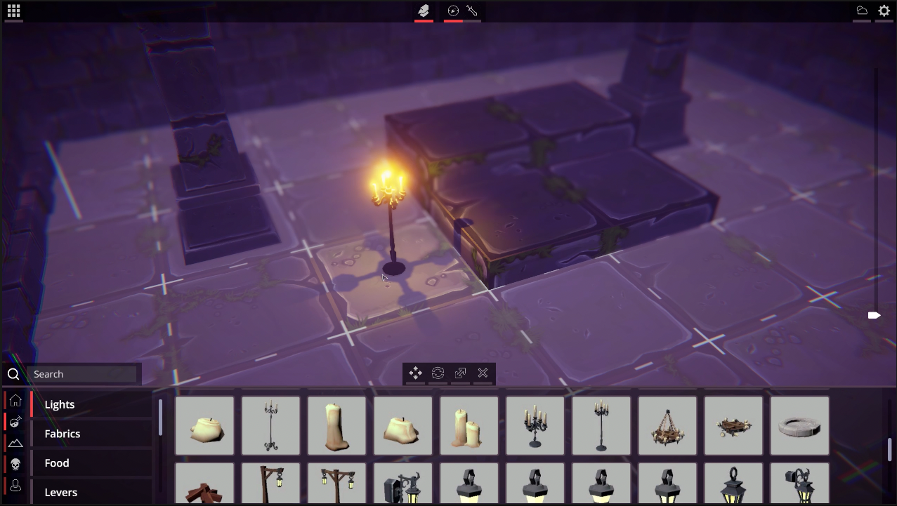 Constructo - Constructor de mazmorras - VTT 3D que te permite construir mapas y jugar en él media 4