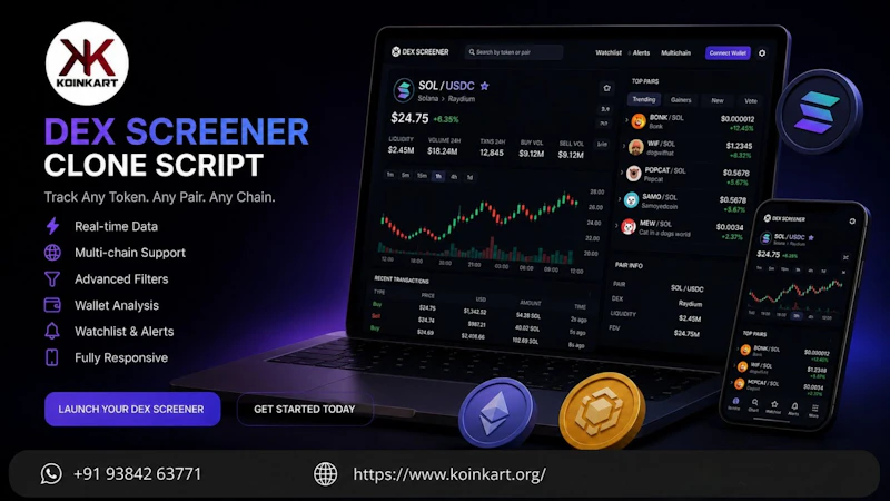 DEX Screener Clone for Crypto Analysis screenshot 3