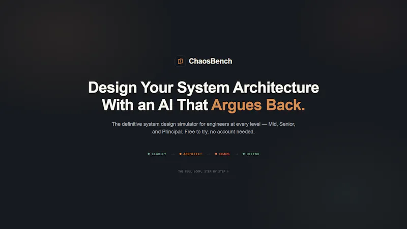ChaosBench screenshot 1