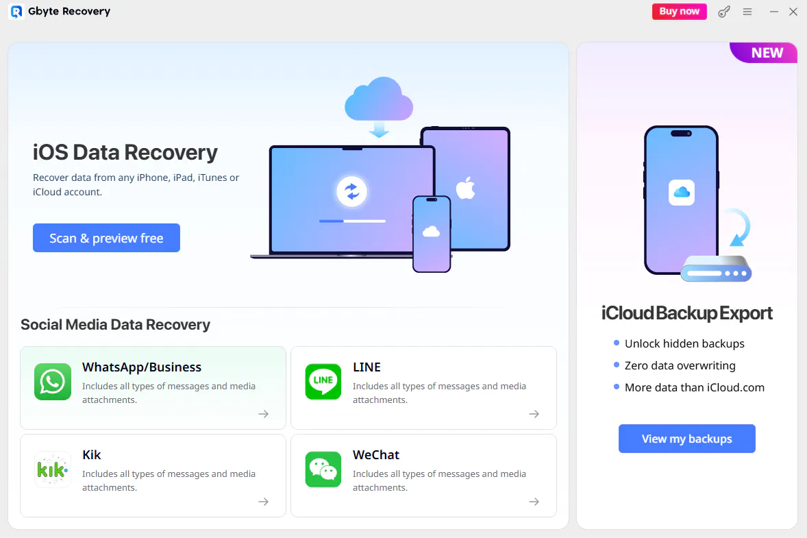 Gbyte Recovery gallery image