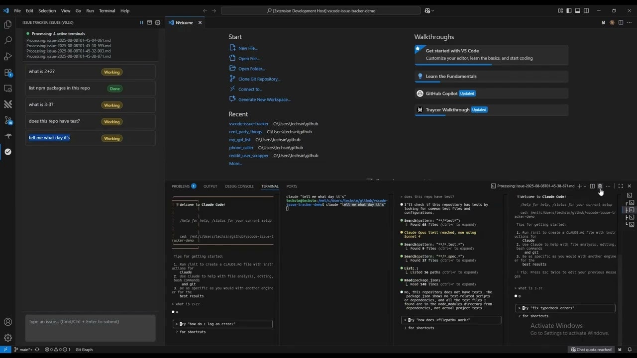Issue Tracker for Claude Code gallery image