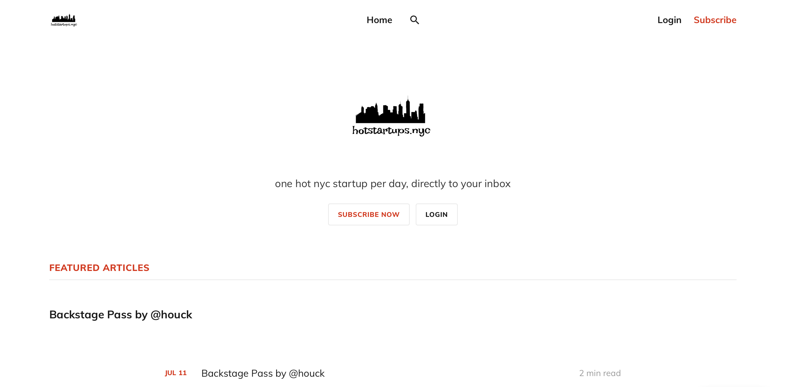 hotstartups.nyc gallery image