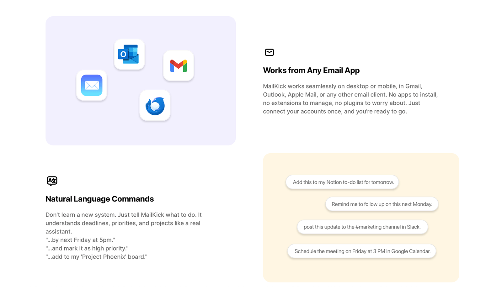 Média Courrier - Assistant AI alimenté par e-mail pour transformer n'importe quel e-mail en tâche 3