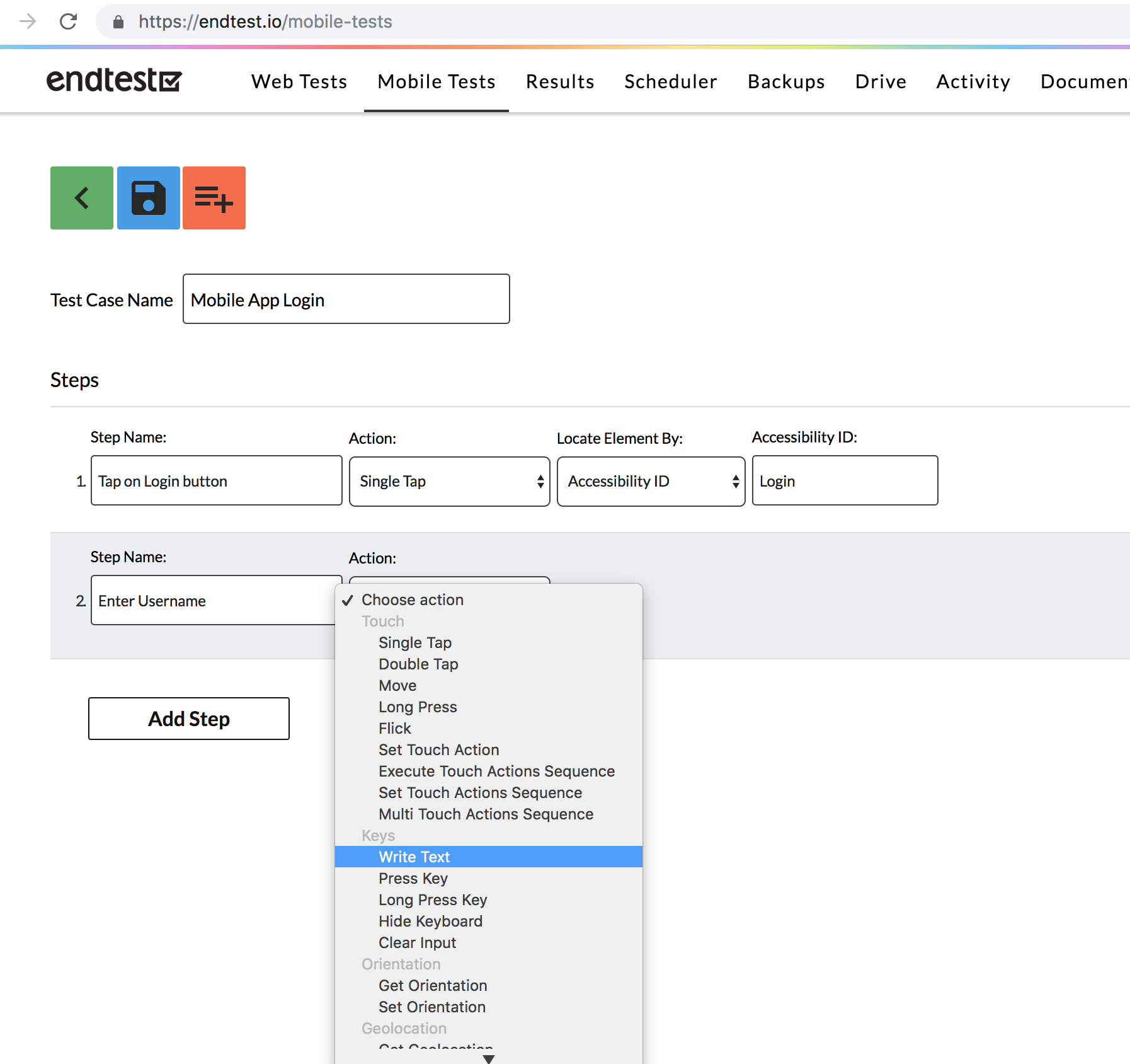 Endtest gallery image