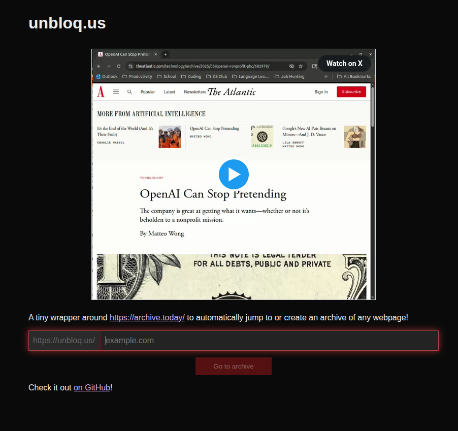 unbloq.us - Siteden Arşive- Bypass ödeme duvarlarına, reklamlara ve izlemeye atlayın medya 2