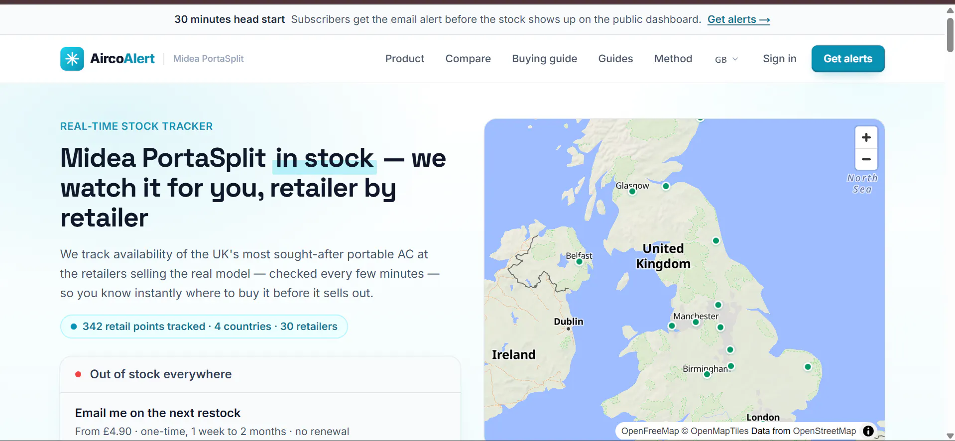 AircoAlert - Stock Tracking Software gallery image