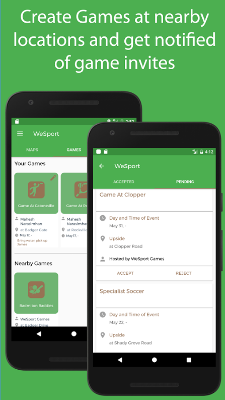 WeSport – Social Sport App gallery image