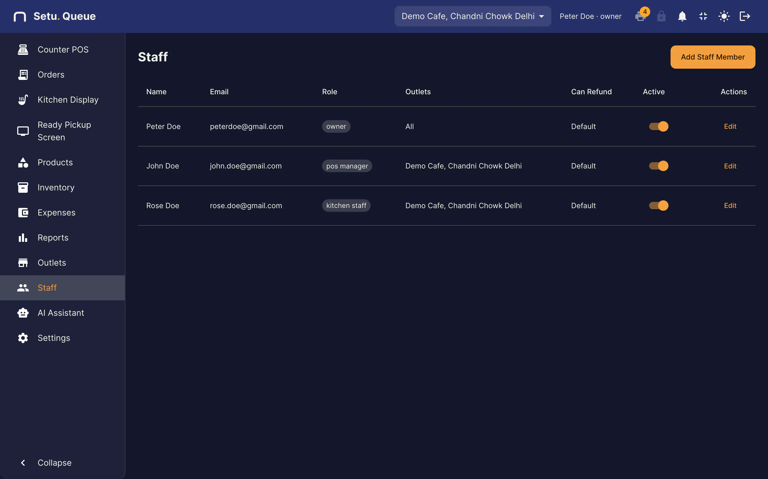 Setu Queue — The QSR Operating System gallery image