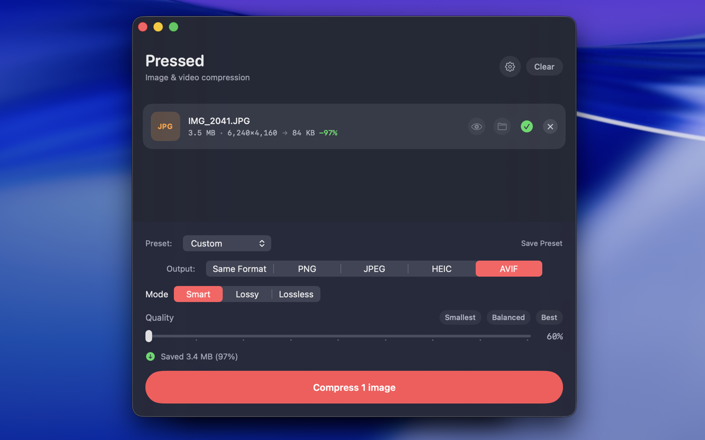 Pressed gallery image