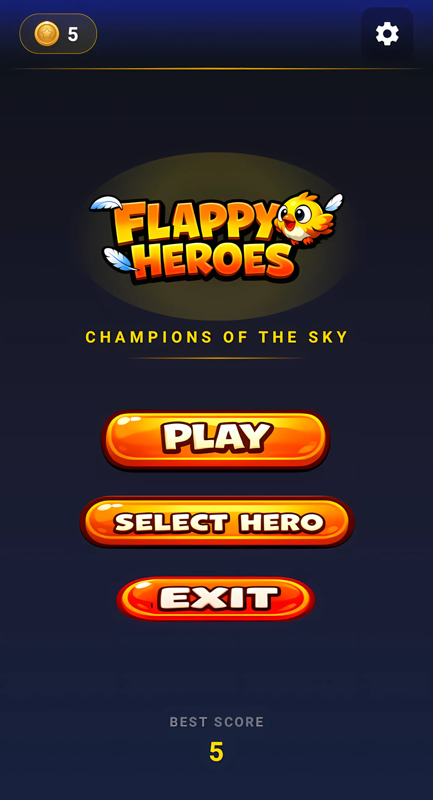 Flappy Heroes: Tap Flying Game gallery image