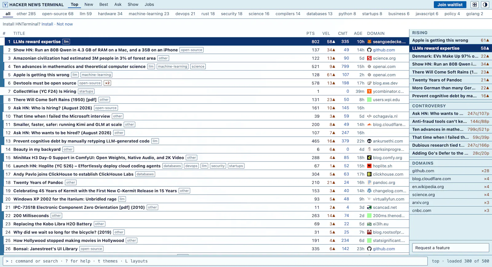 HNTerminal screenshot 7
