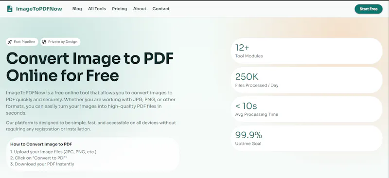 ImageToPDFNow screenshot 1