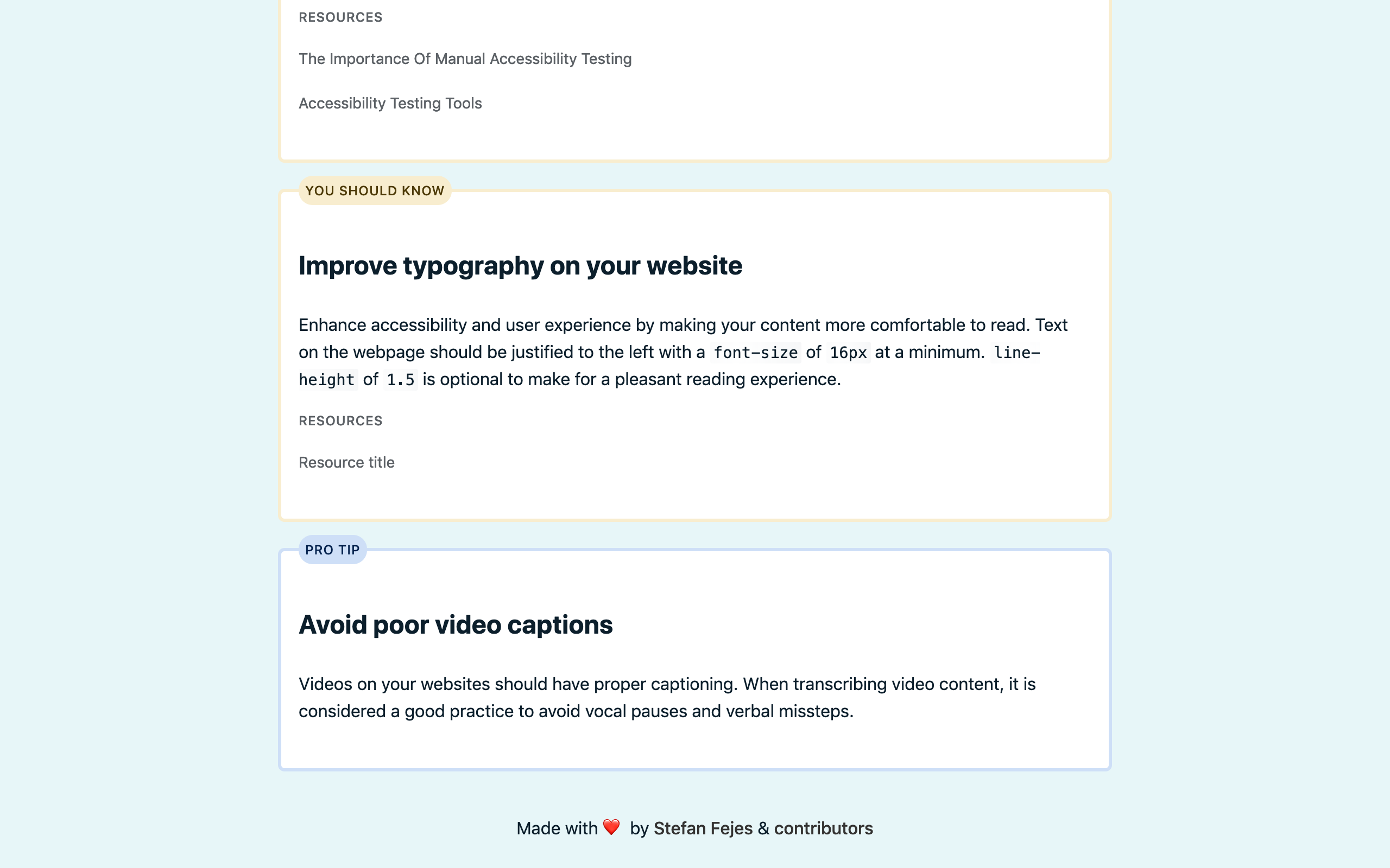 Web Accessibility Guide gallery image