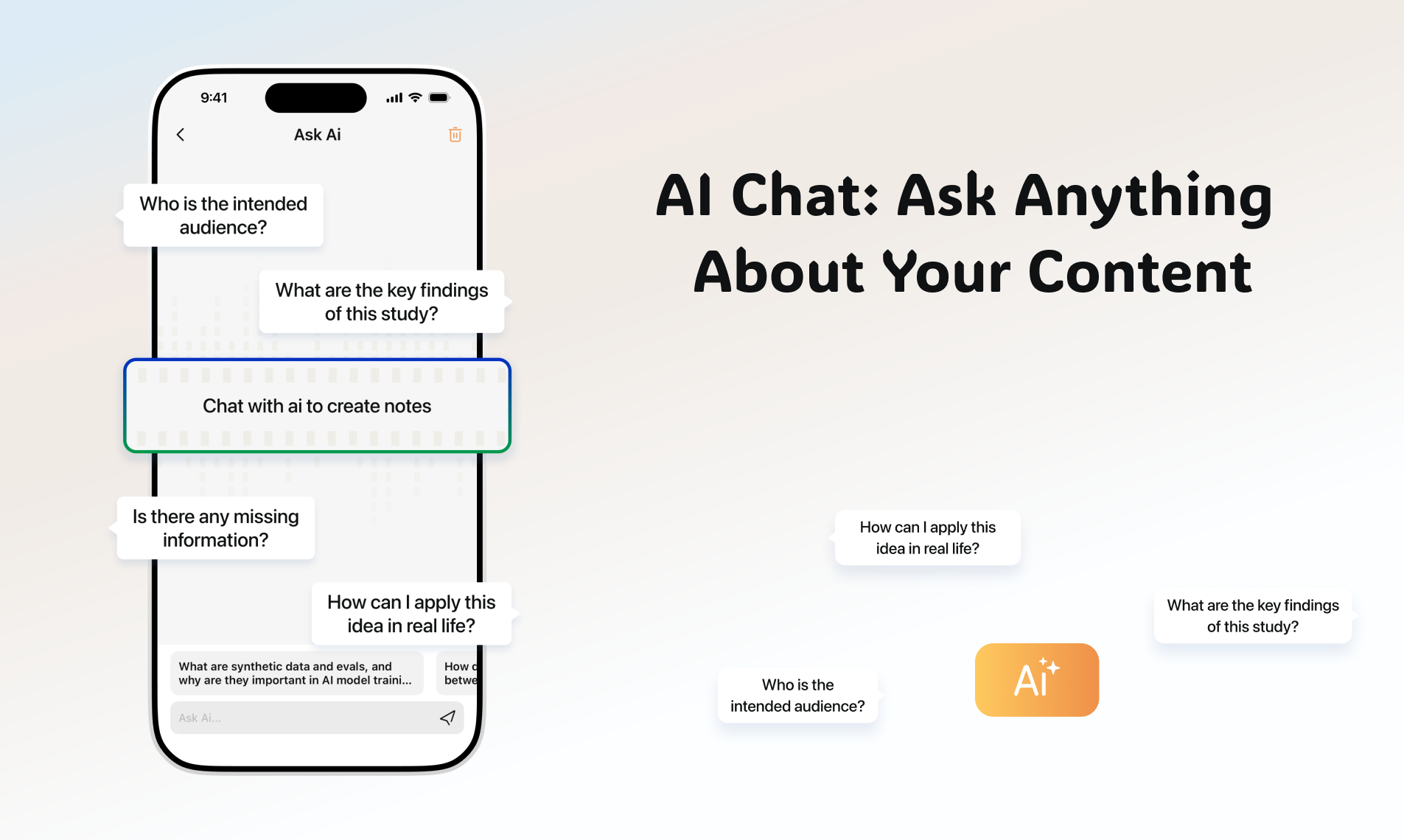 AI Notebook App gallery image