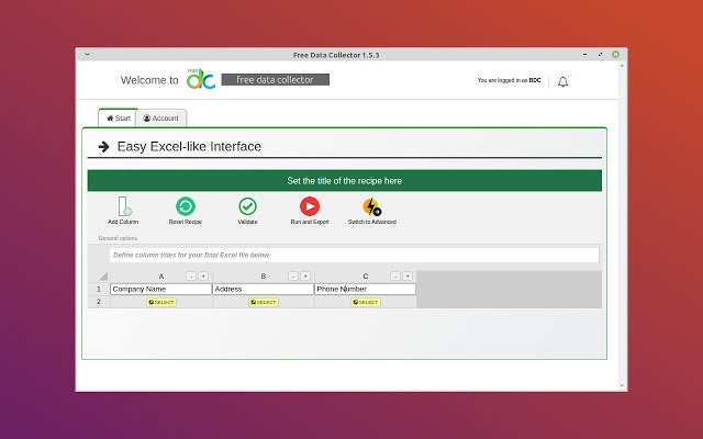 Free Data Collector gallery image