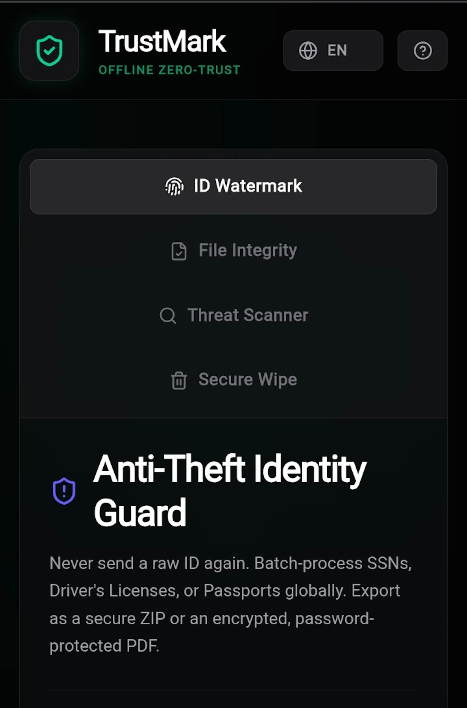Identity Guard screenshot 1