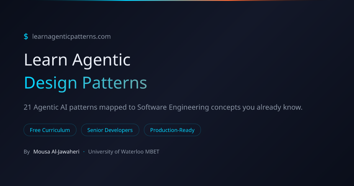 Learn Agentic Patterns gallery image