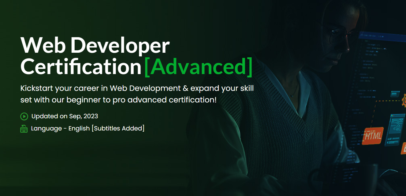 Web Developer Certification