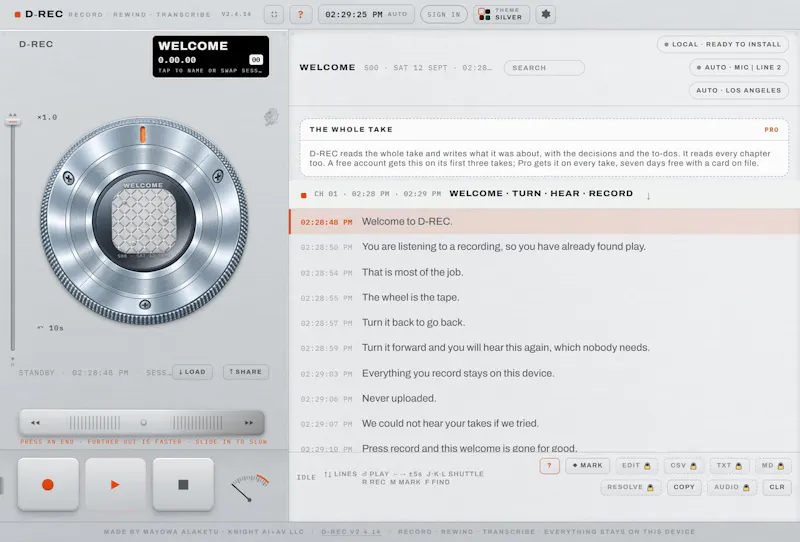D-REC screenshot 5