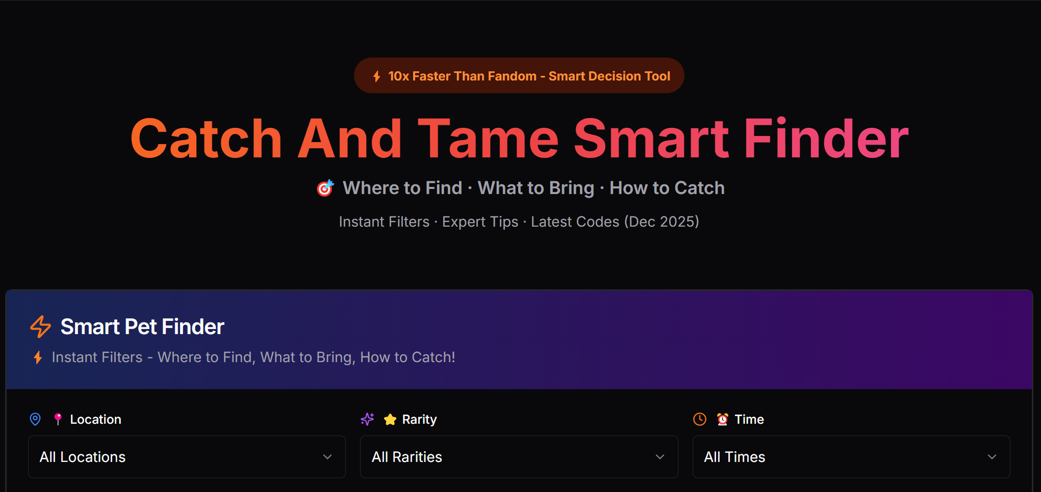 Catch And Tame Roblox Wiki