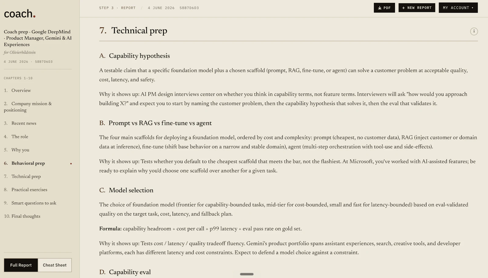 Coach | Interview Prep AI screenshot 3