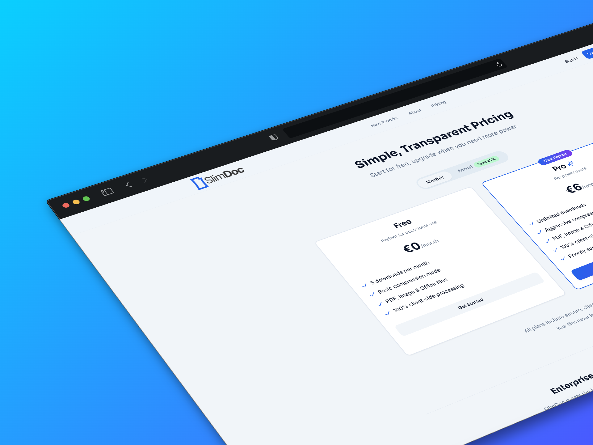 SlimDoc - Screenshot 4 showing product features and functionality