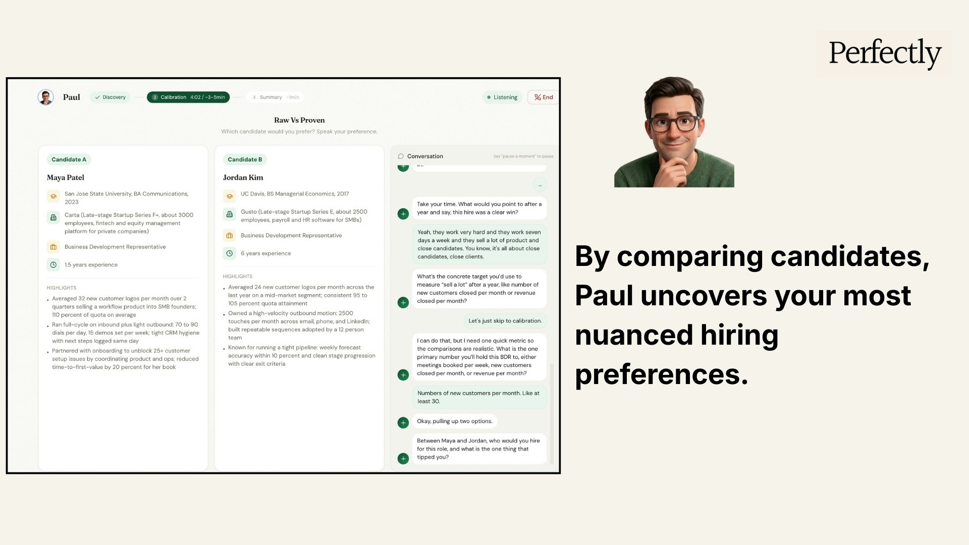 Perfectly - Screenshot 3 showing product features and functionality