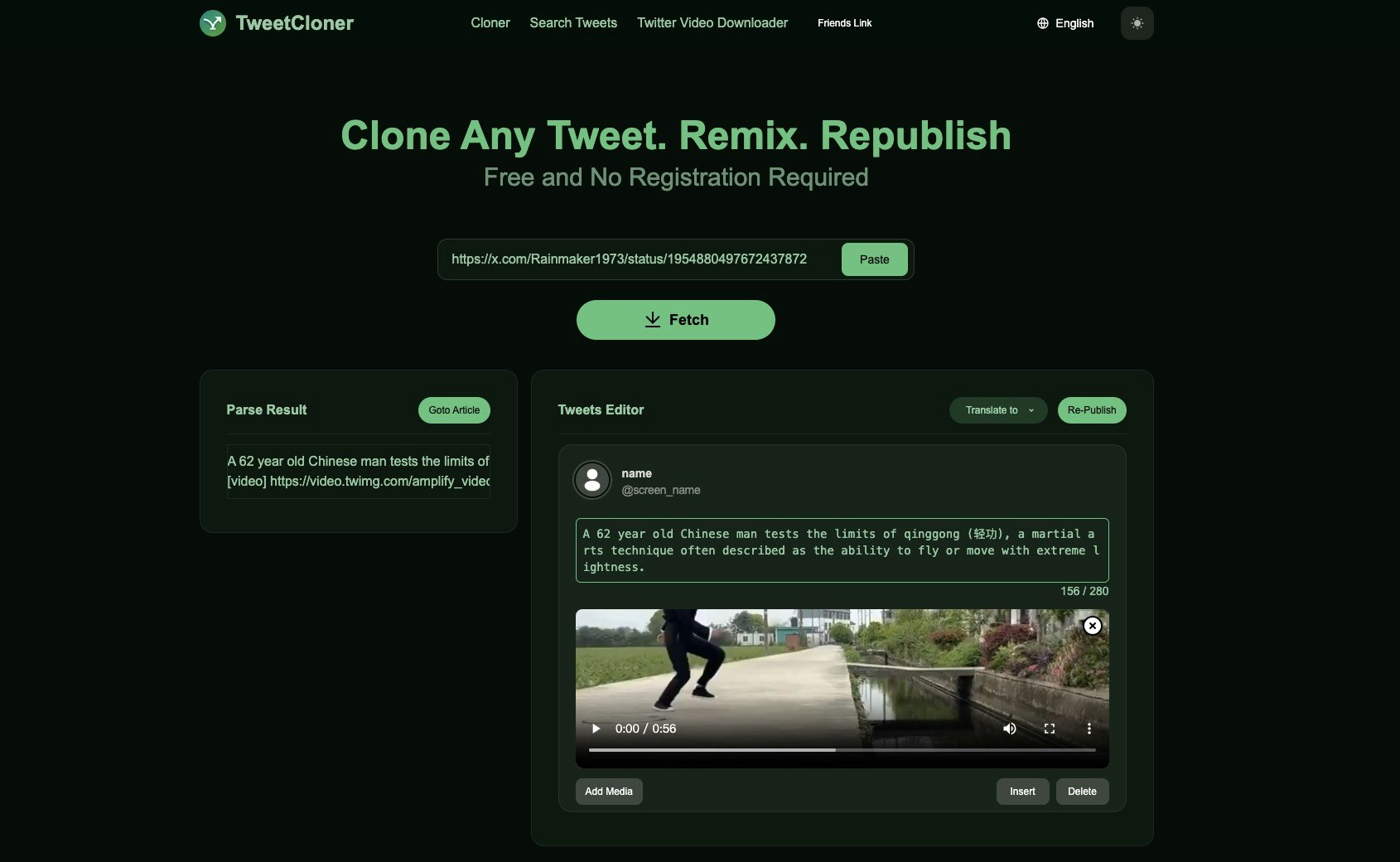 Tweetcloner medya 3