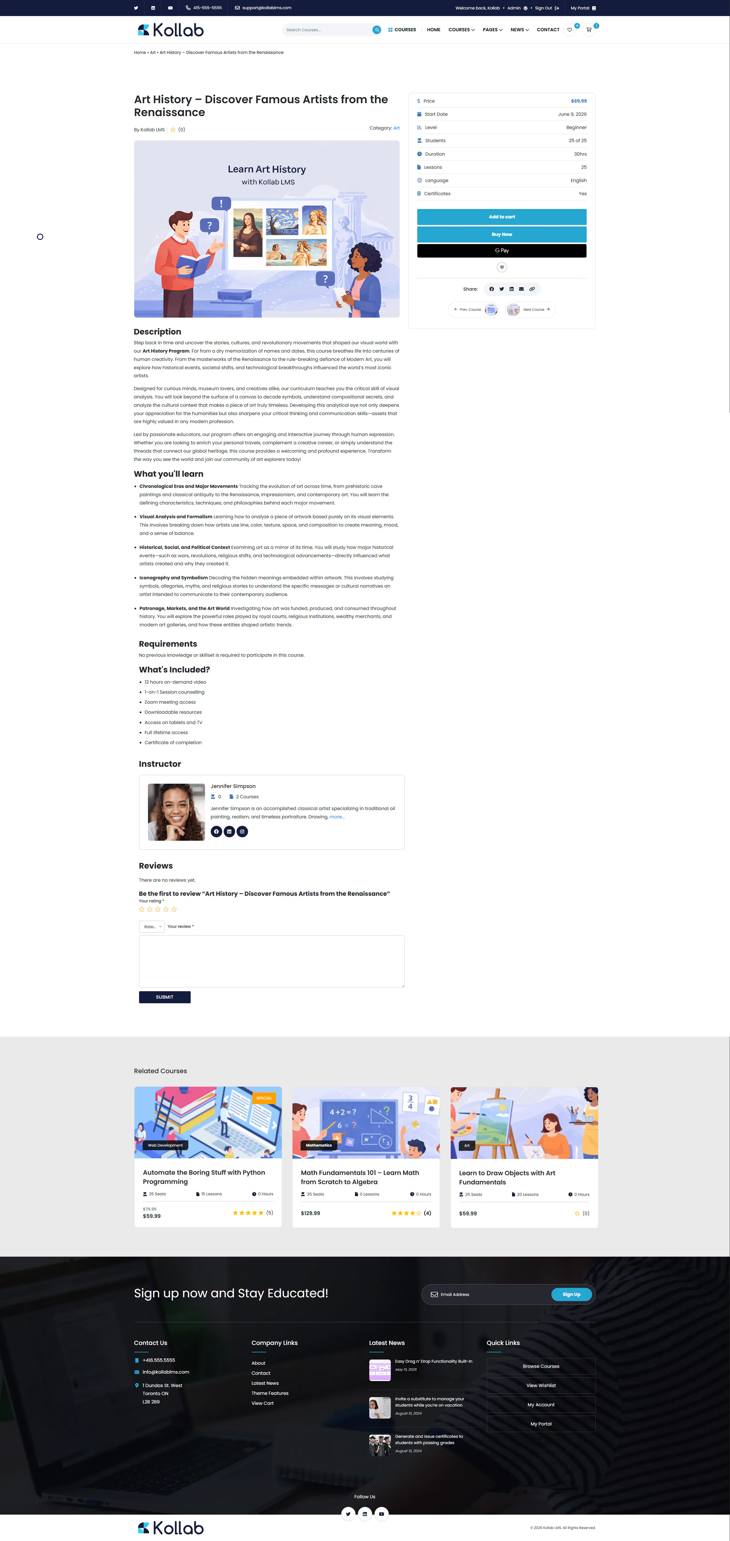 Kollab LMS gallery image