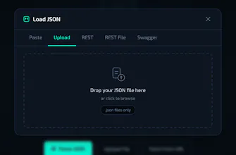 Entities — Visual JSON Explorer gallery image