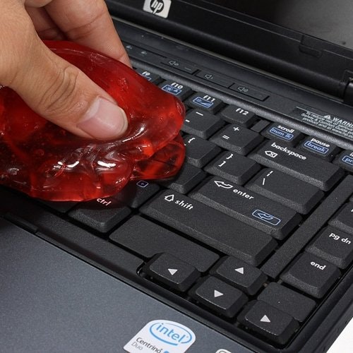 Sticky Jelly For Cleaning Keyboards