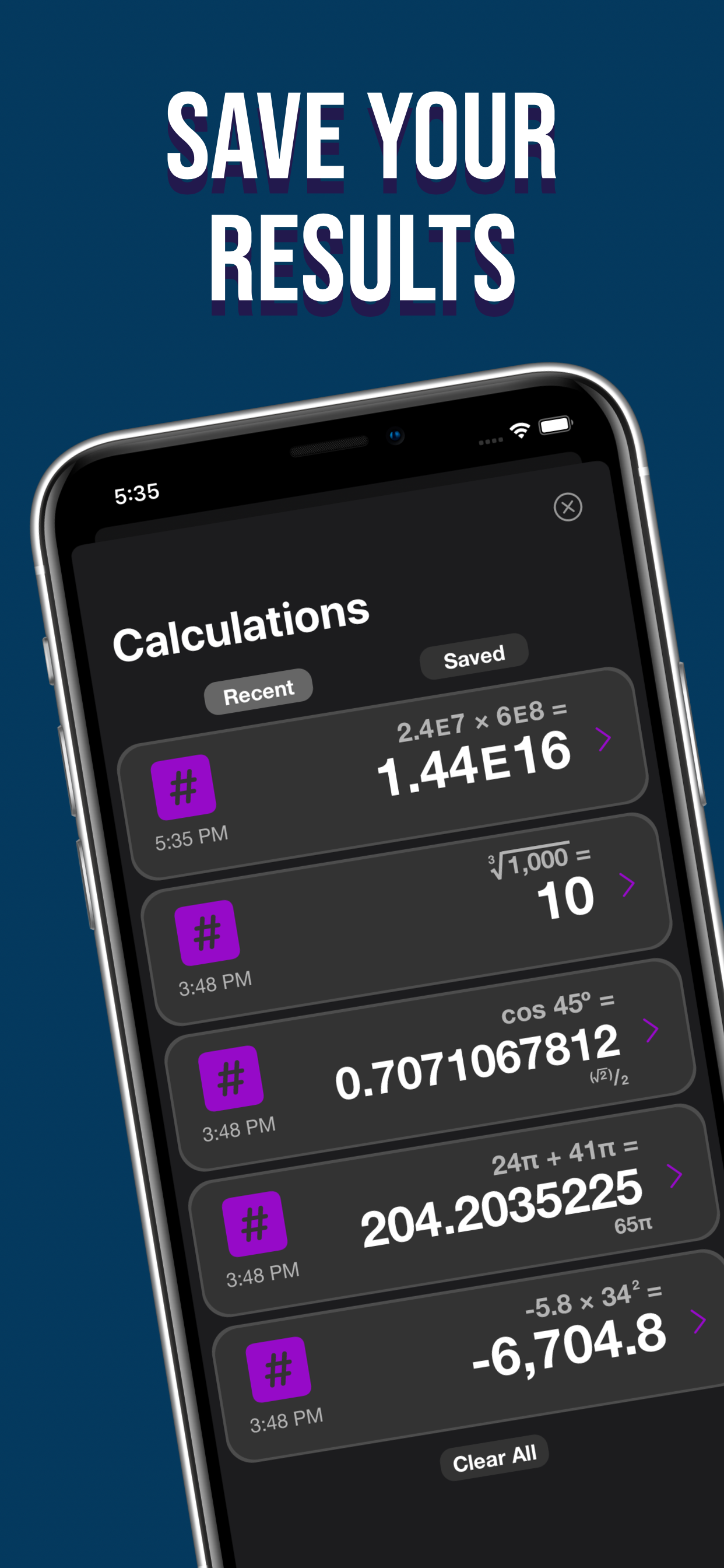 Omega Calculator gallery image