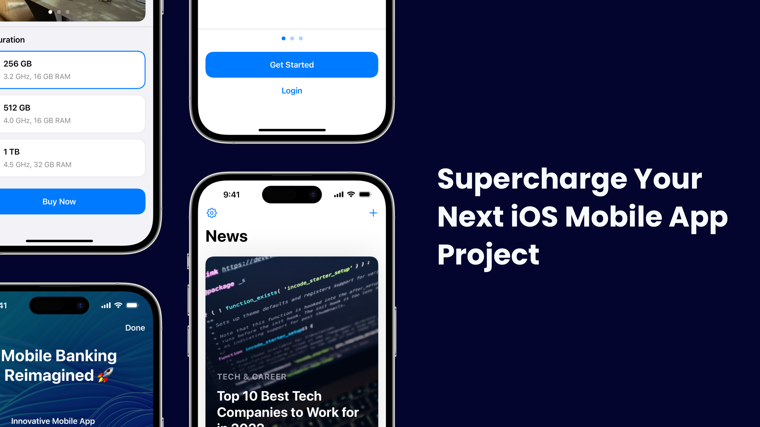 AppSources Pro 번들 - iOS 용 완전히 코딩 된 앱 템플릿 미디어 3