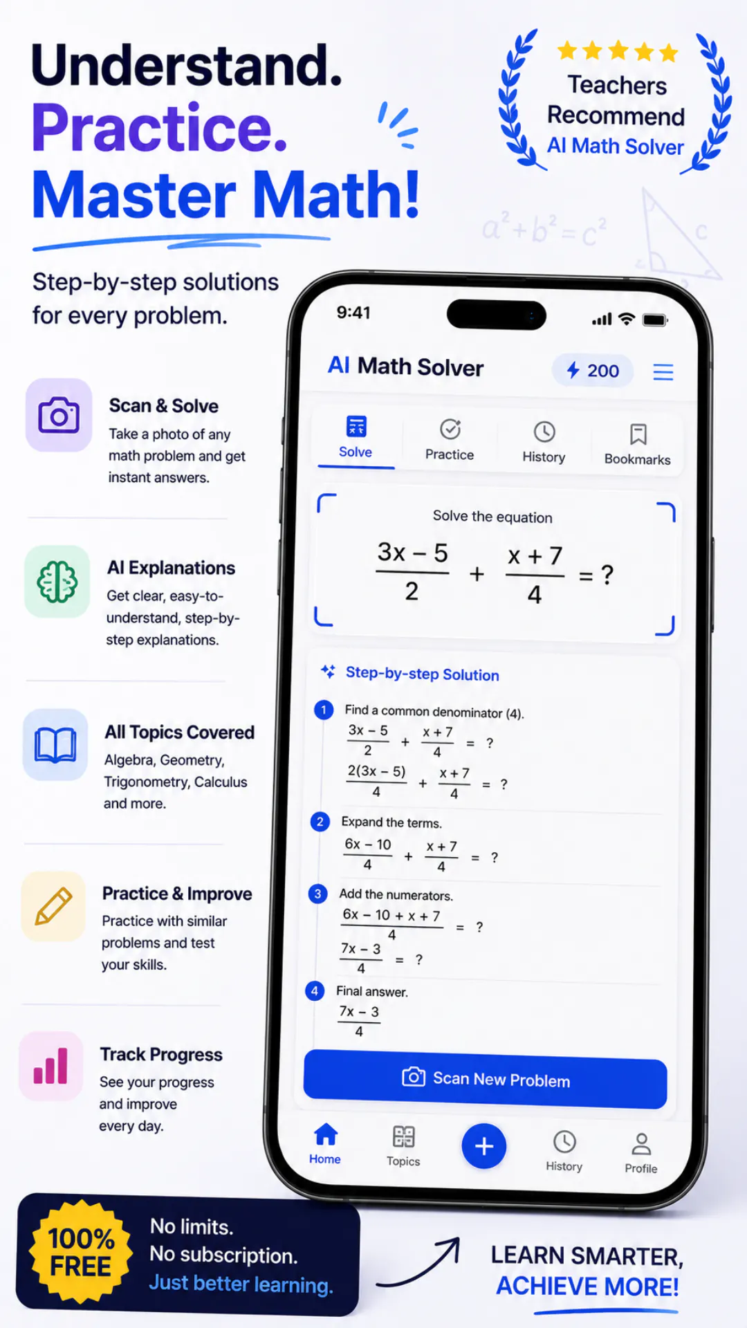 AI Math Solver gallery image