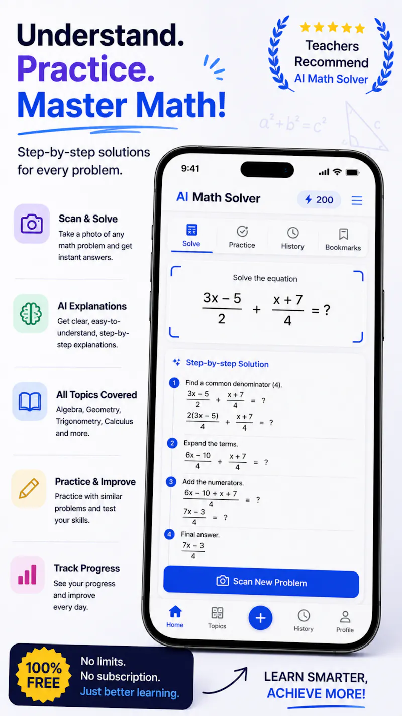 AI Math Solver screenshot 7