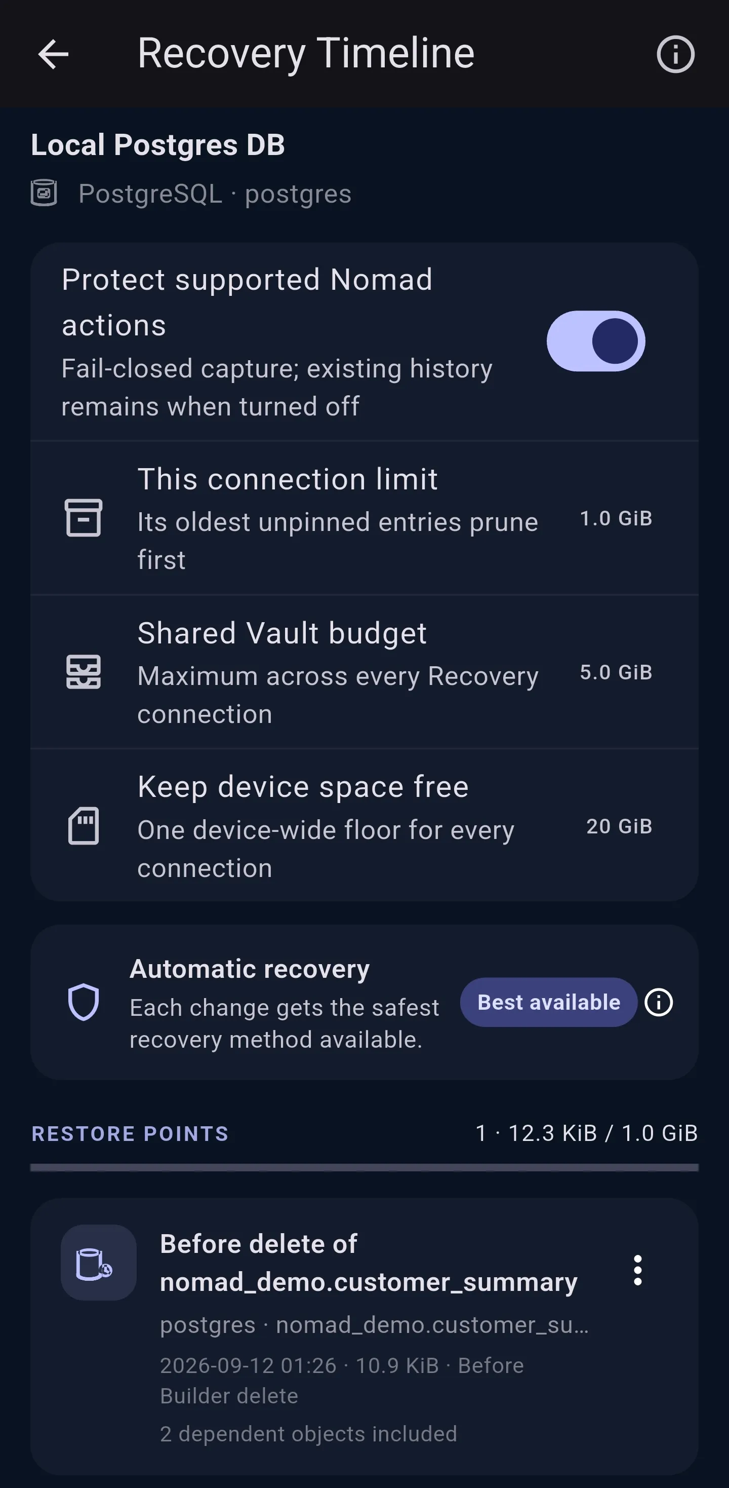 Nomad DB gallery image