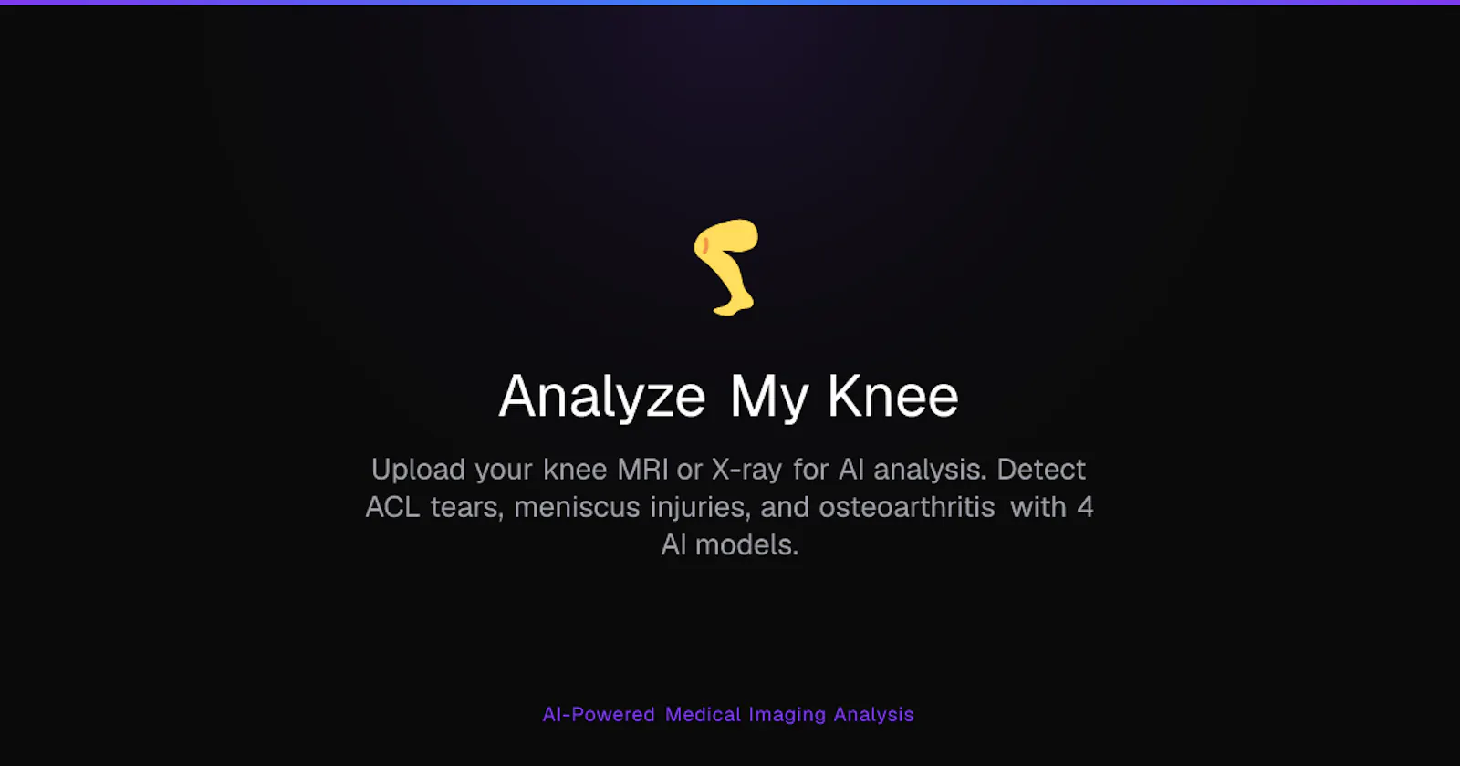 Analyze My Knee screenshot 1