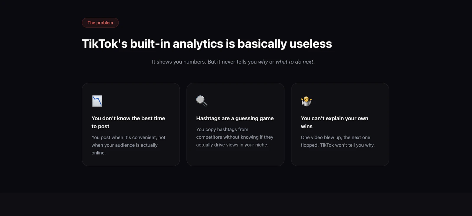 Tiklytics screenshot 2