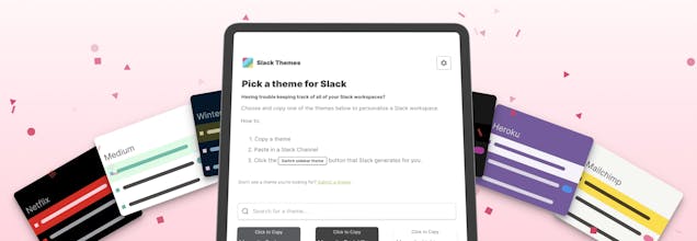 Slack Themes gallery image