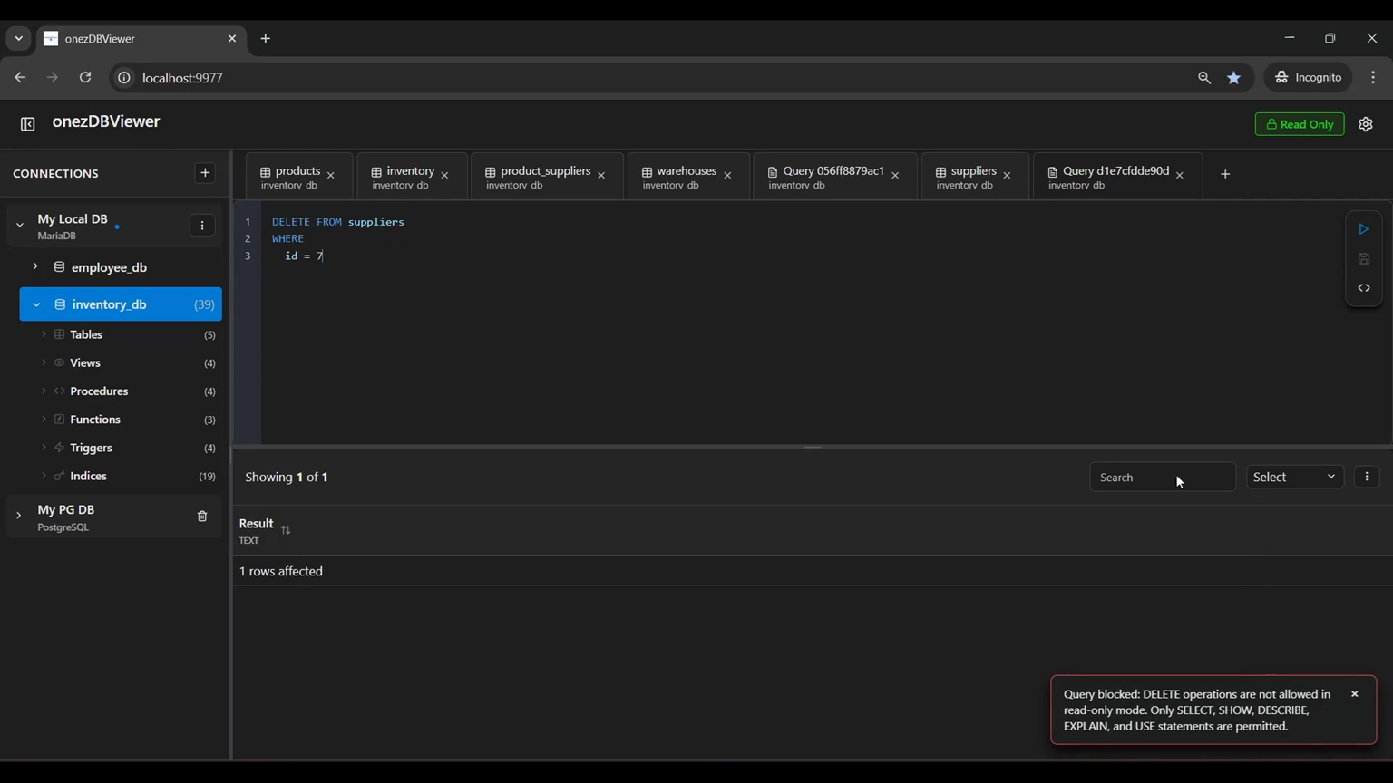 onezdbviewer - Screenshot 3 showing product features and functionality
