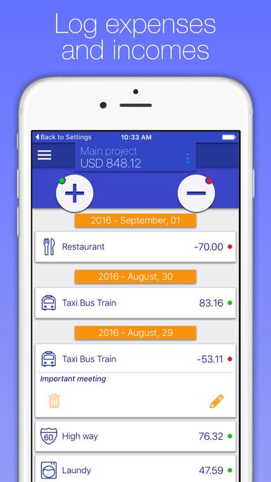 Expense tracker TOP MONEY gallery image