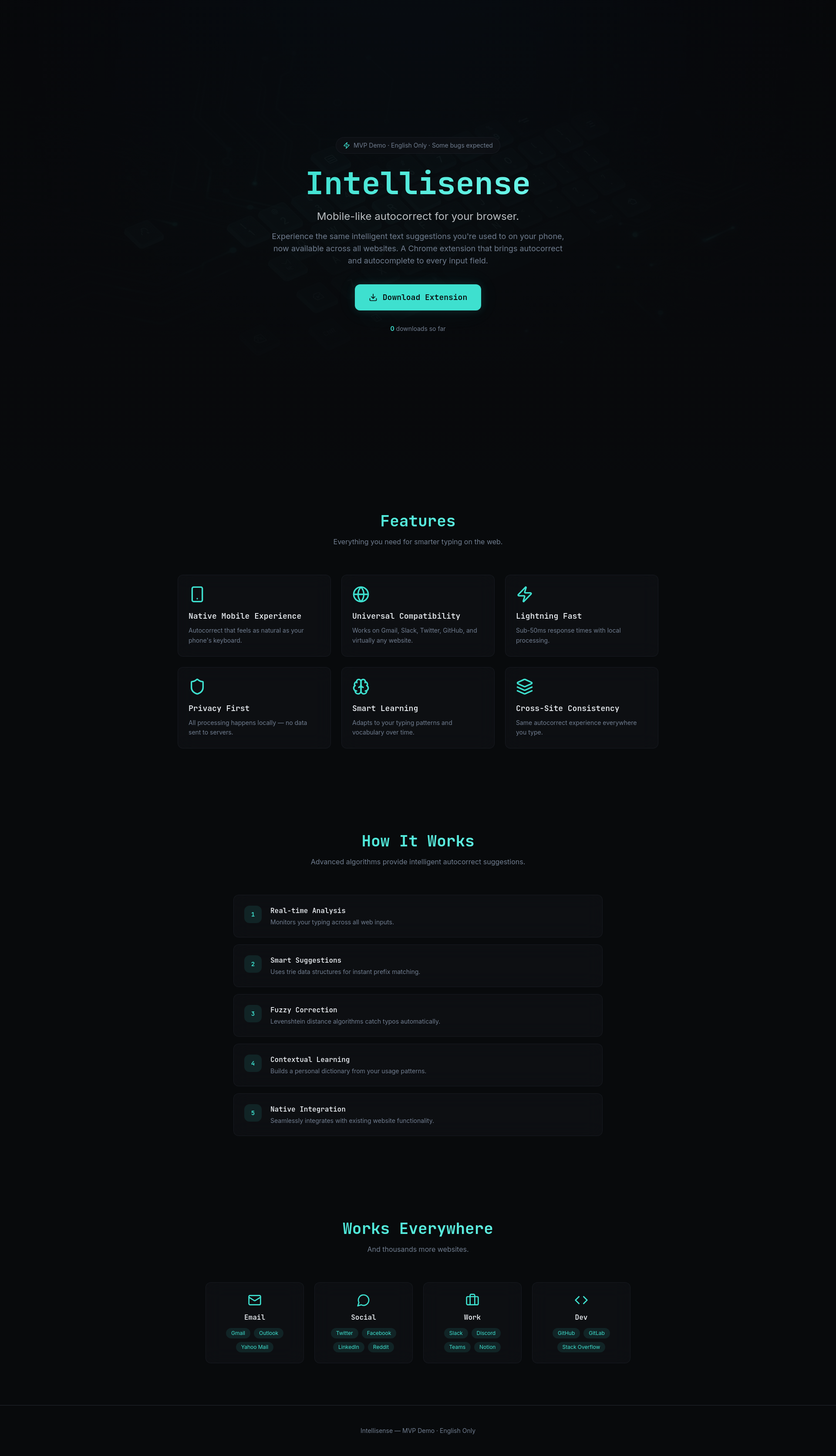 Intellisense - Main product screenshot demonstrating key features and user interface