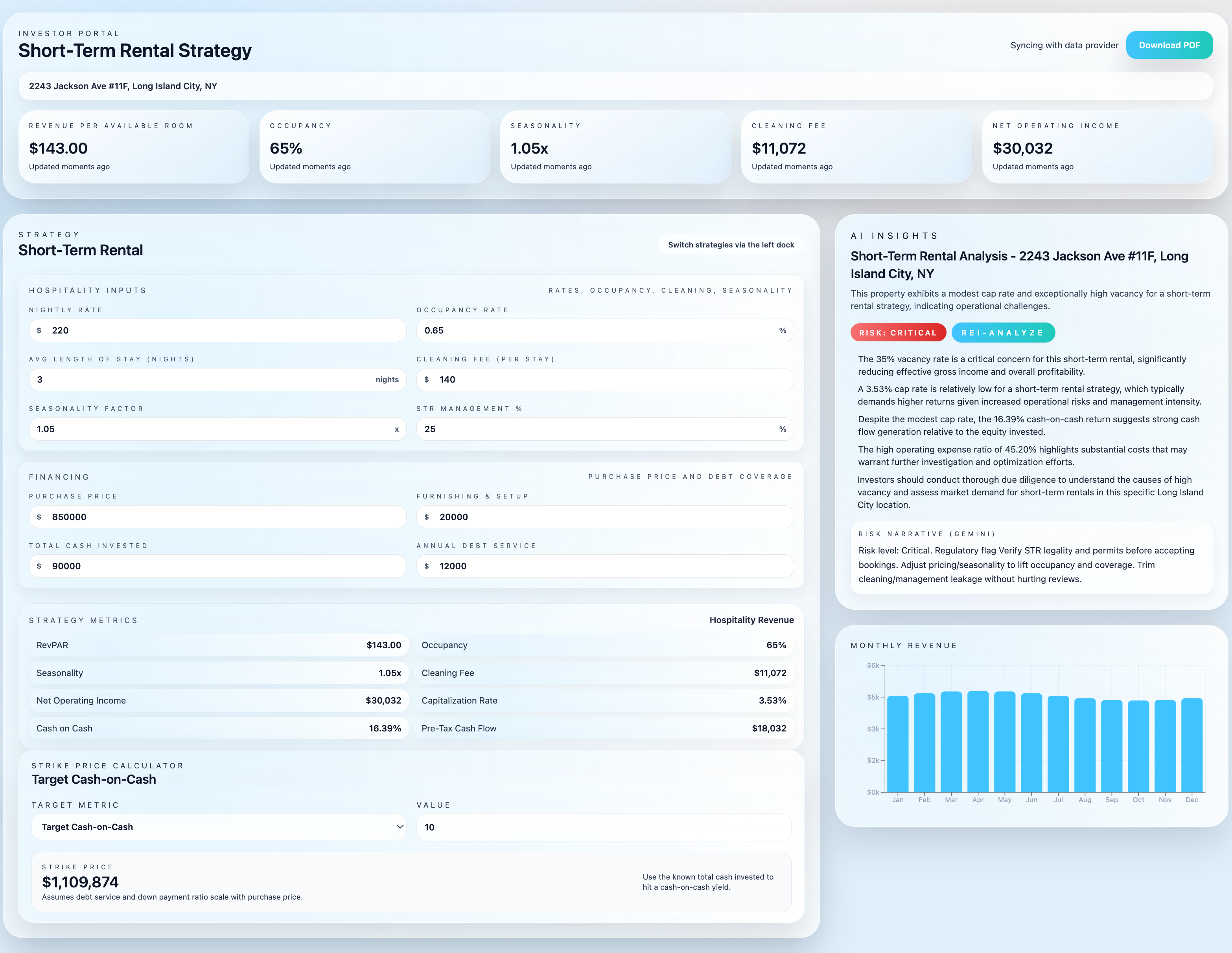 REIanalyze - Screenshot 3 showing product features and functionality