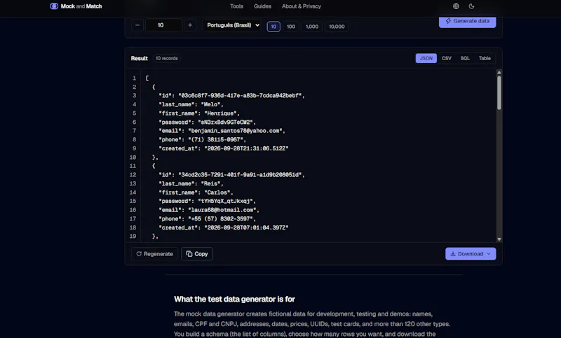 Mock and Match screenshot 2