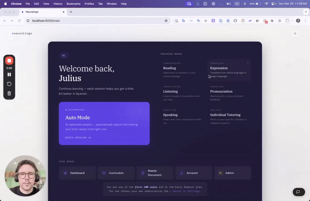 Neuralingo Language Learning