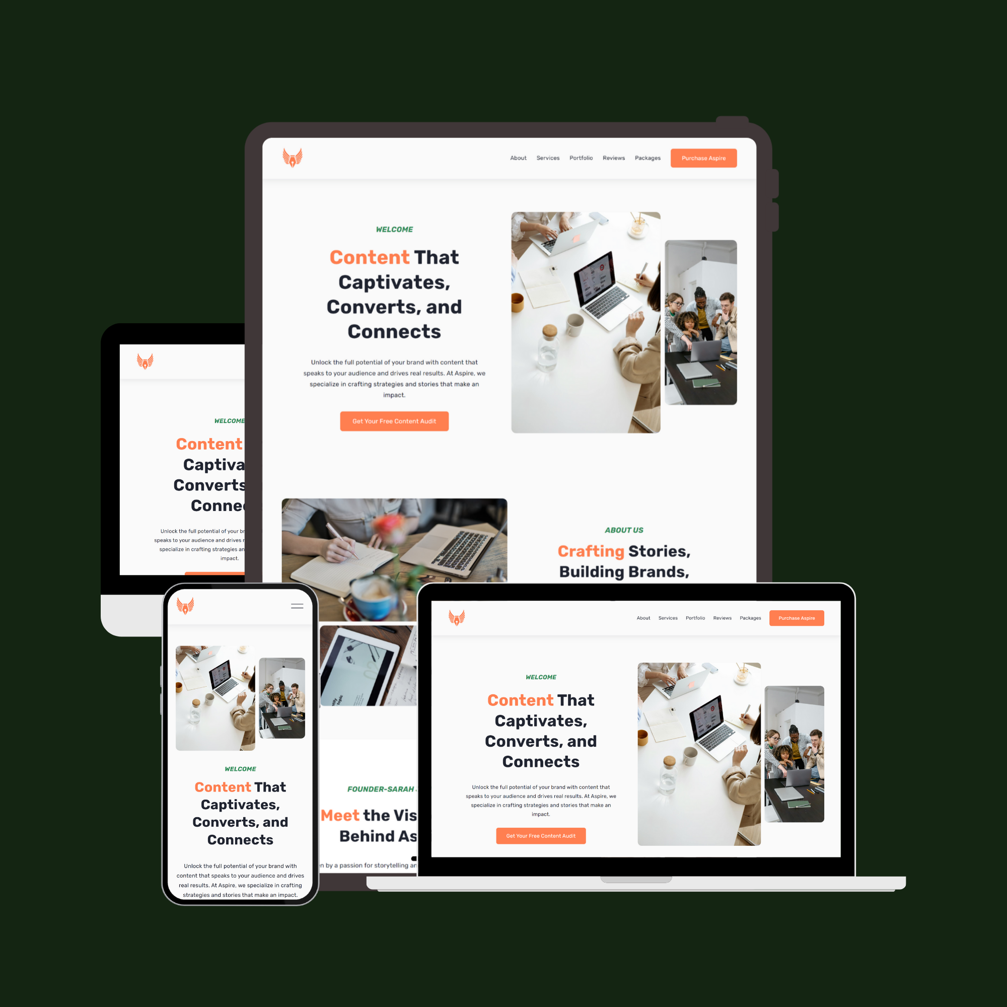 Shree Creative Studio - Профессионально разработанные премиальные шаблоны Squarespace 7.1 медиа 3