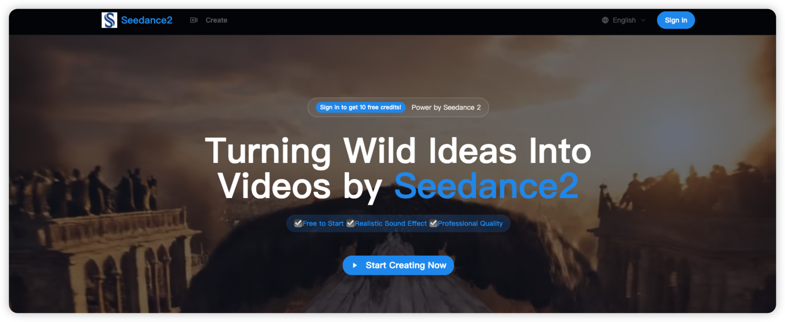 Seedance2 - Screenshot 3 showing product features and functionality